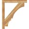 Ekena Millwork Balboa Block Rough Sawn Bracket, Western Red Cedar, 4"W x 38"D x 44"H BKT04X38X44BOA05RWR - alternate 4